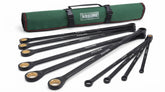 10-Piece Metric Flex Head Ratcheting Wrench Set