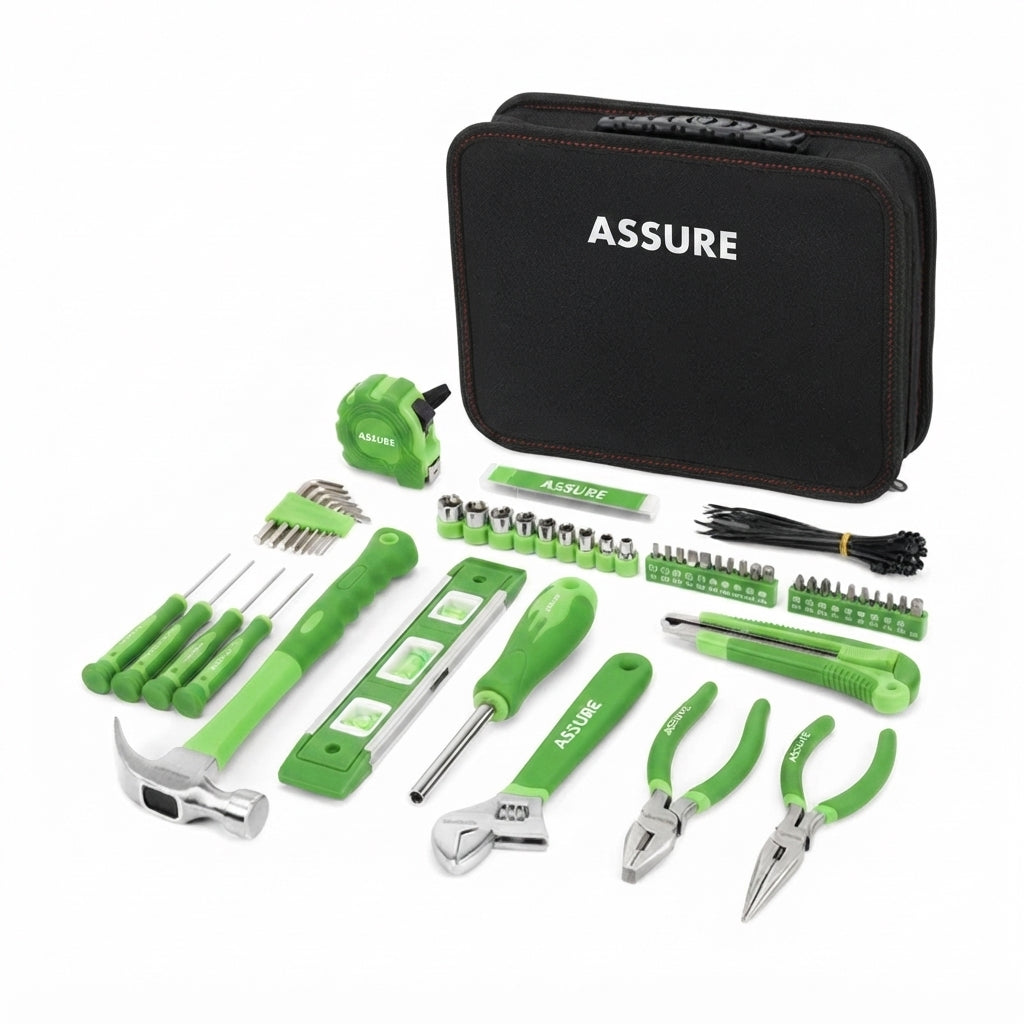 102-Piece Home Repair Tool Kit with 12-Inch Tool Bag
