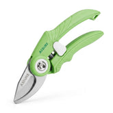 2-Piece Garden Pruning Shears Set with Bypass & Straight-Tip Clippers