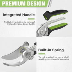 8.5-Inch CR-V Steel Bypass Pruning Shears