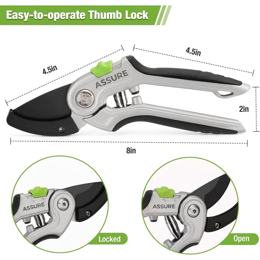 SK5 Steel Anvil Pruning Shears
