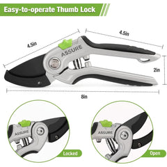 SK5 Steel Anvil Pruning Shears