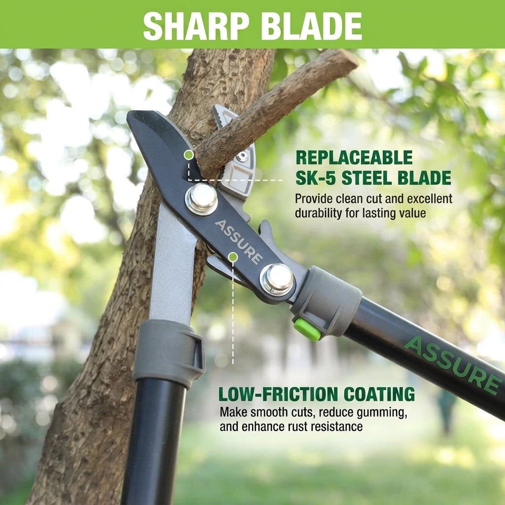 28-Inch Steel Blade Anvil Lopper