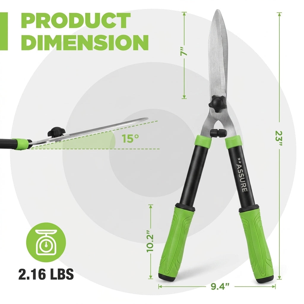 23-Inch Heavy-Duty Hedge Shears