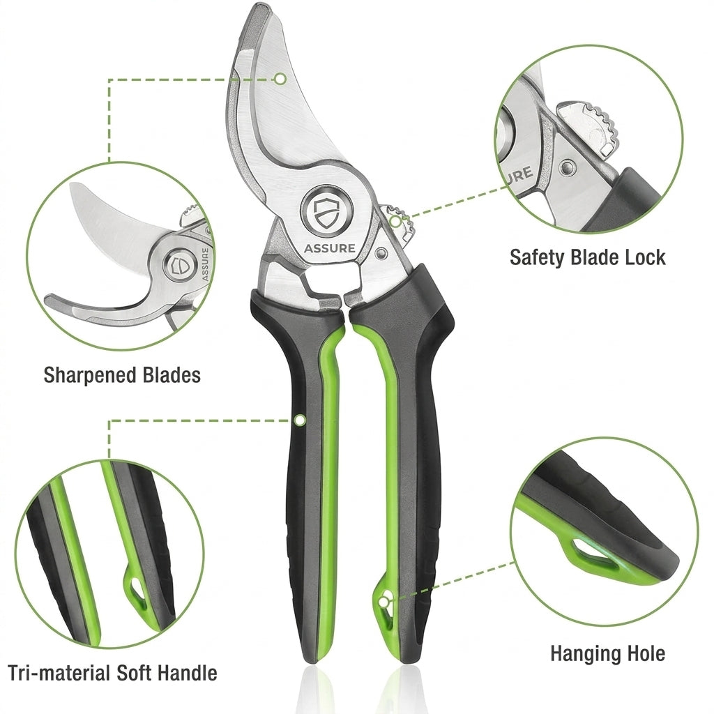 8.5-Inch CR-V Steel Bypass Pruning Shears