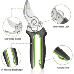 8.5-Inch CR-V Steel Bypass Pruning Shears